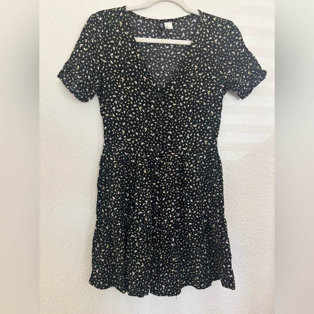 H&M floral mini dress